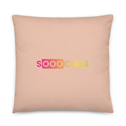Double Face Design Yes You Can Beach Pillow